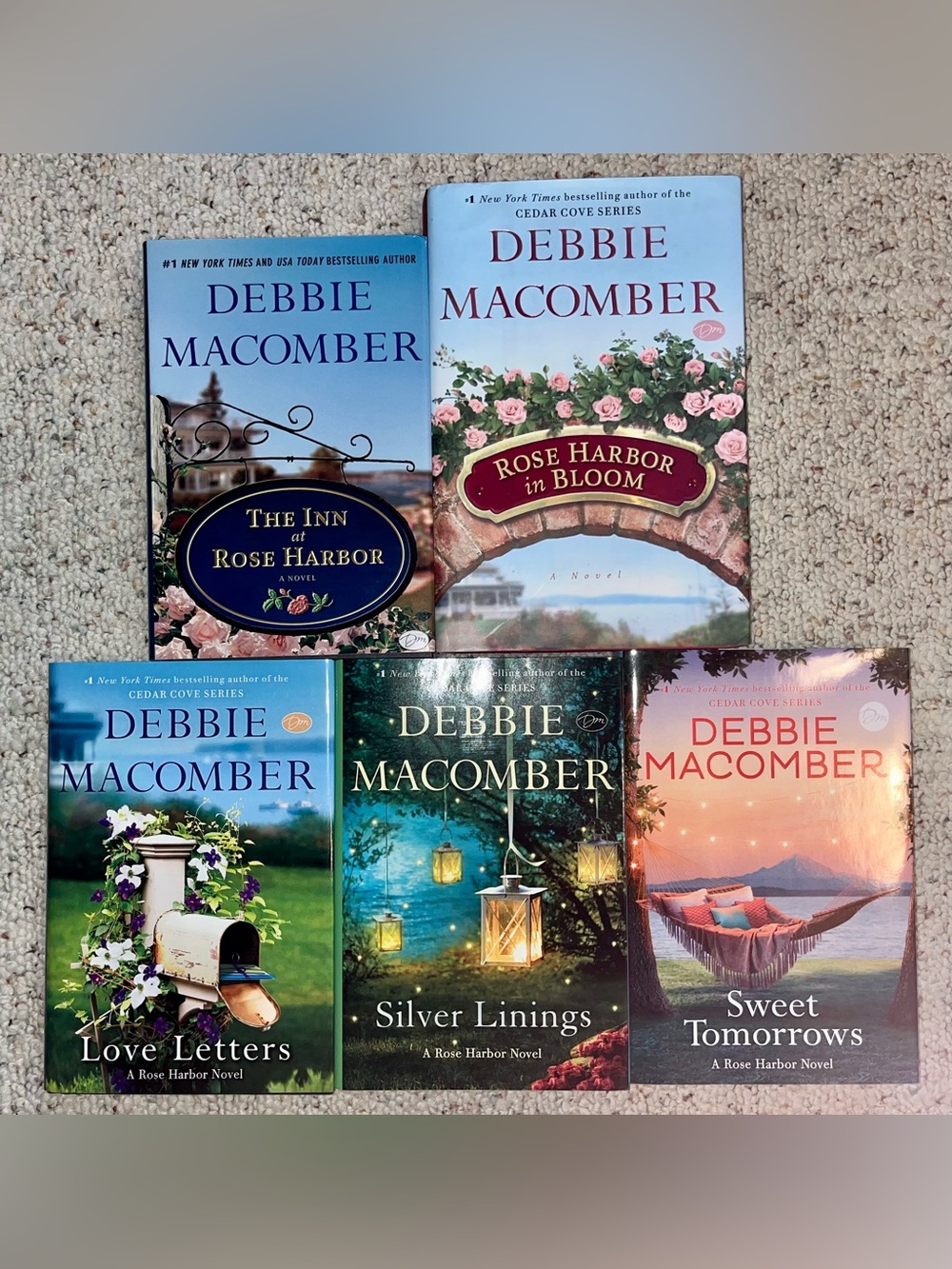 Debbie Macomber: Rose Harbor Series (Set of 5 Hardcovers) - EXCELLENT CONDITION